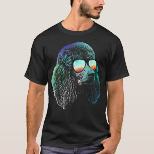 Disco Groovy Poodle Dog Gift T-Shirt