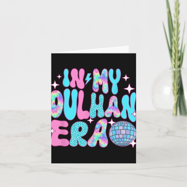 Disco In My Dulhan Bride Wedding Era  Card (Front)
