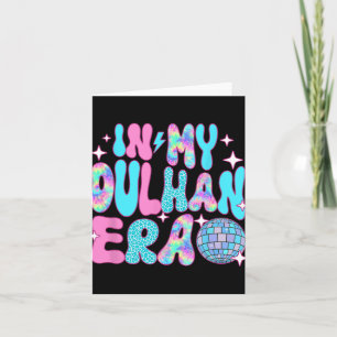 Disco In My Dulhan Bride Wedding Era Card