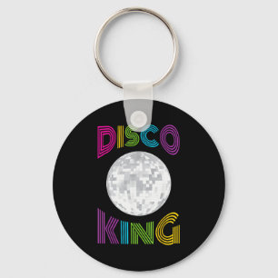 Disco King 70s Seventies Costume Men Boys Keychain