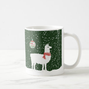 Disco Llama Holiday Merry & Bright 11oz Coffee Mug