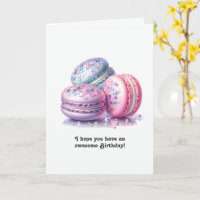 Disco Macarons Retro Birthday