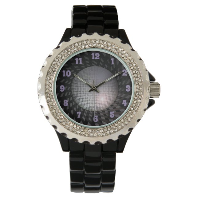 Disco Mirror Ball Watch (Front)
