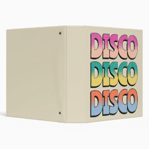 Disco Music Binder
