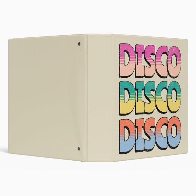 Disco Music Binder (Background)