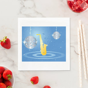 Disco Music Napkin