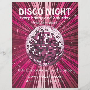 Disco Night Music Flyer