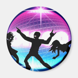 Disco Nightclub Magnet