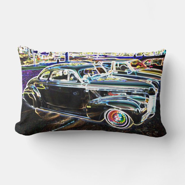 Disco Oldsmobile Lumbar Pillow (Front)