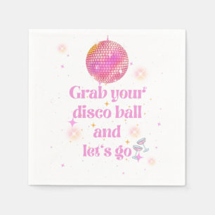 Disco Party Cocktail Napkins