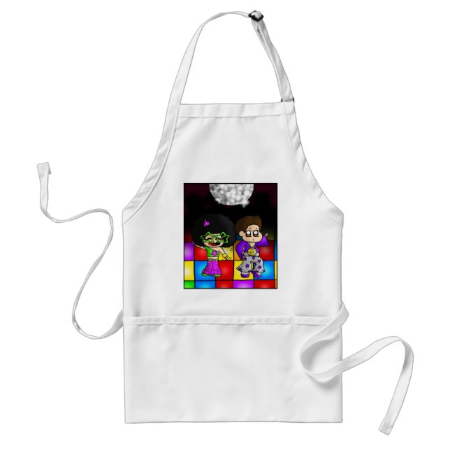 Disco party standard apron (Front)
