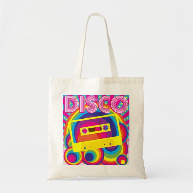 Disco Party Tote Bag (Front)