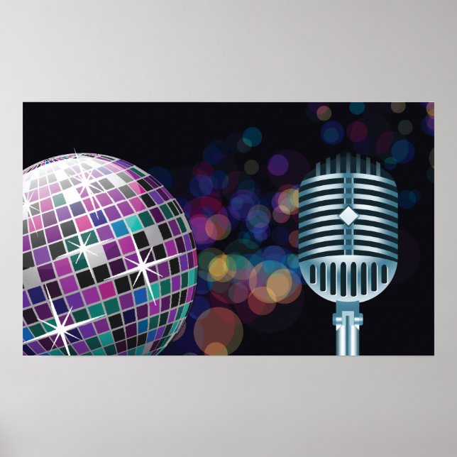 Disco Performance Poster (Front)