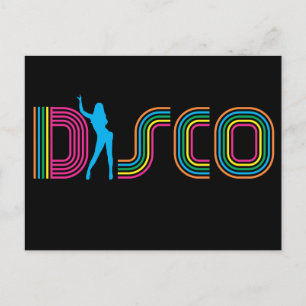 DISCO POSTCARD