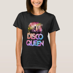 Disco Queen 70's Disco Themed Vintage Seventies T-Shirt