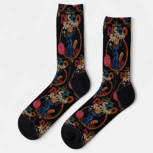Disco Red Panda Socks