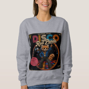 Disco Red Panda Sweatshirt