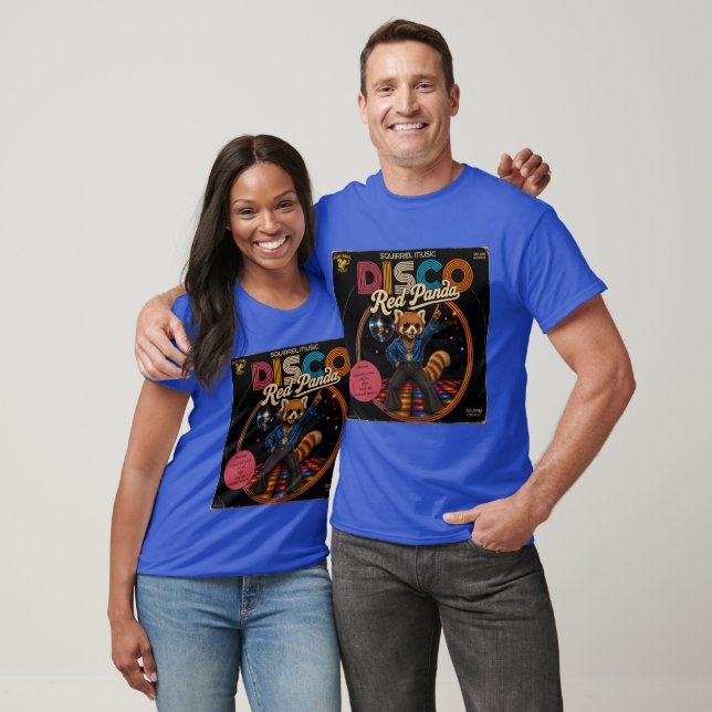 Disco Red Panda T-Shirt (Unisex)