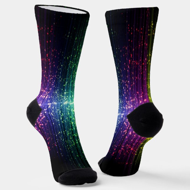 Disco Sparkles Socks (Angled)
