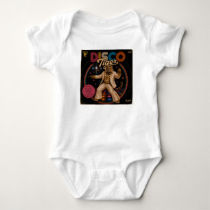Disco Tiger Album Baby Bodysuit