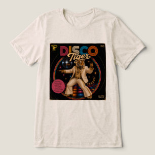 Disco Tiger Album Tri-Blend Shirt