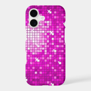 Disco Tiles Pink iPhone 7 case