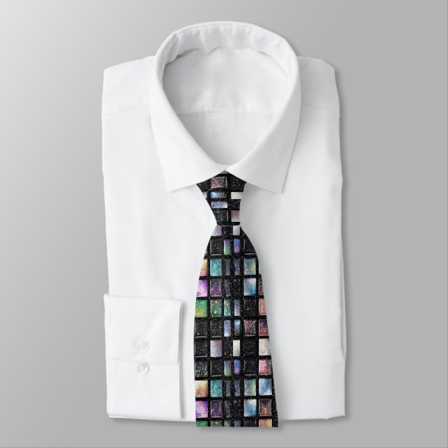 Disco Vibe Tie (Tied)