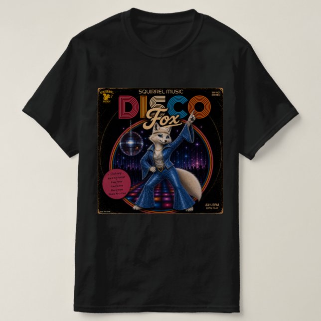 Disco Vixen T-Shirt (Design Front)