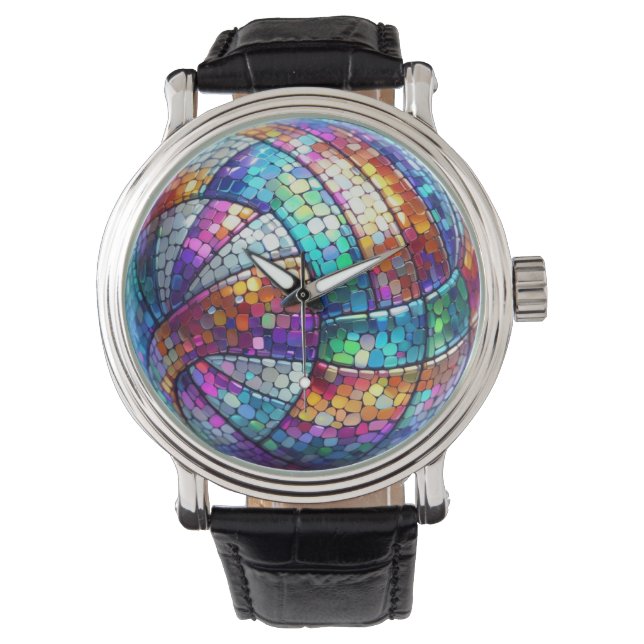 Disco Volleyball Watch (Front)