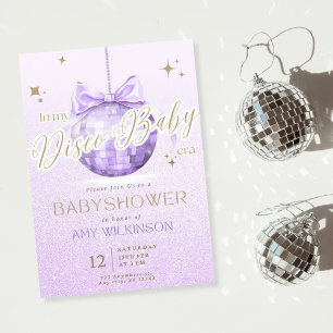Discoball Babyshower Invitation 