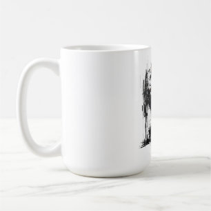 Disconnected Parallel Screens Silent Conversation  Coffee Mug