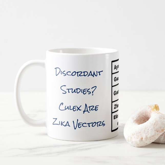 Discordant Studies Mug by RoseWrites (With Donut)