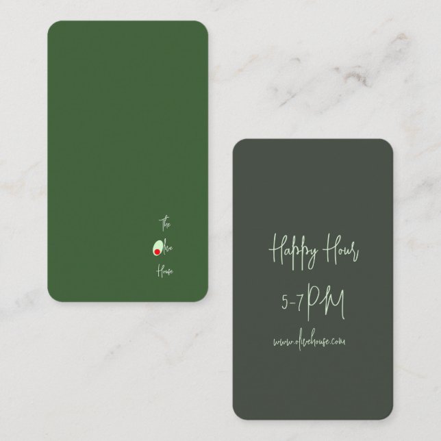 Discount Card- Business Card (Front/Back)