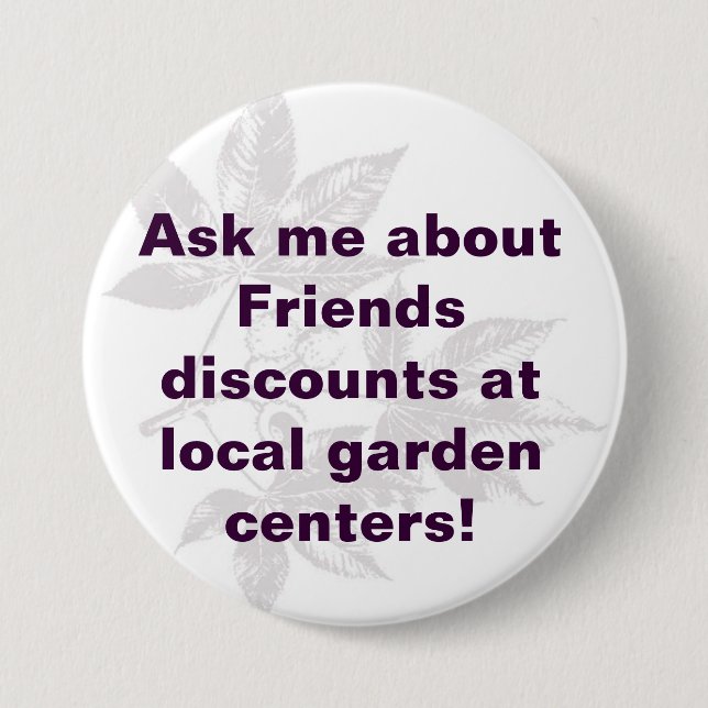 discounts 3 inch round button (Front)