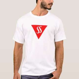 Discours dans le mâle de T-shirt de lumière de