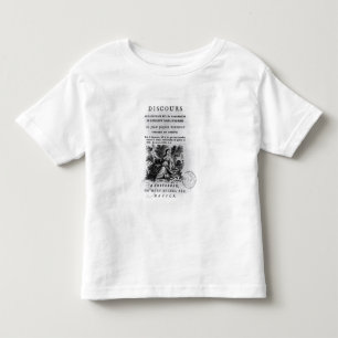 'Discours l'Origine et les Fondements Toddler T-shirt