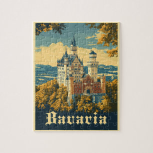 Discover Bavaria: Neuschwanstein Castle Jigsaw Puzzle