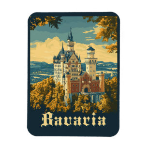 Discover Bavaria: Neuschwanstein Castle Magnet