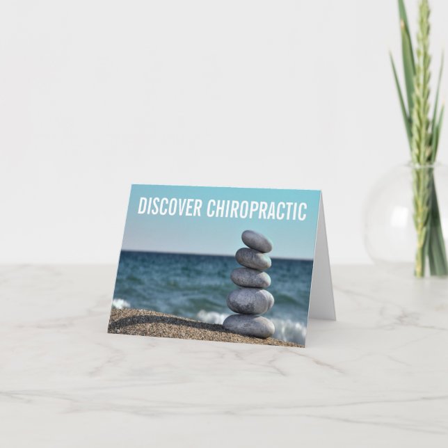 Discover Chiropractic Note Cards (Front)