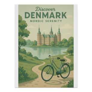 Discover Denmark – Nordic Serenity Poster