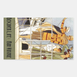 Discover Life:  Bon Voyage Sticker