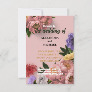 Discover Our Exquisite Wedding card