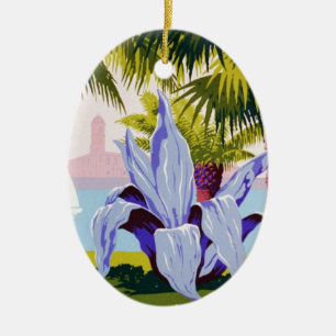Discover Puerto Rico Ceramic Ornament