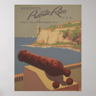 Discover Puerto Rico Poster