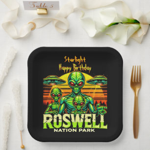 Discover Roswell’s UFO Hotspot Today! Paper Plate