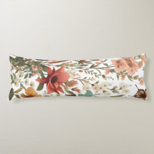 Discover Stunning Spring Floral Botanical Pattern Body Pillow