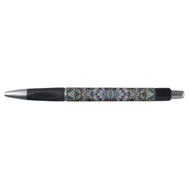 Discover the Beauty of Tribal Pattern Designs Pen (Front)