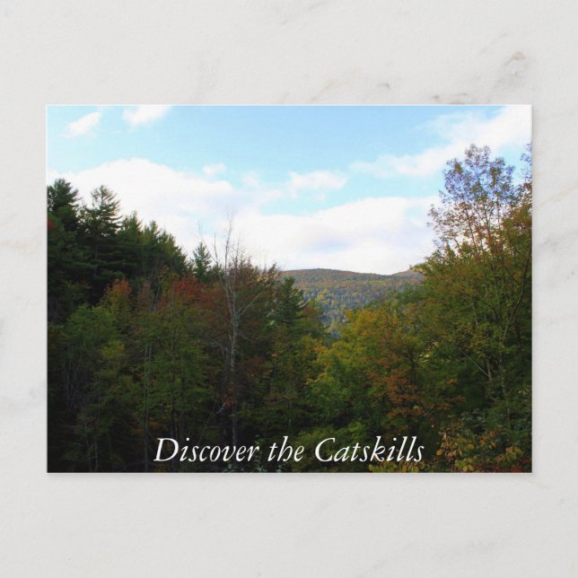 Discover the Catskills 2 Postcard (Front)