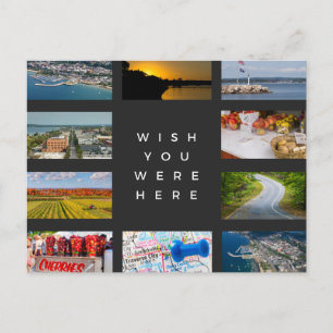 Discover the Charm of Traverse City Postcard