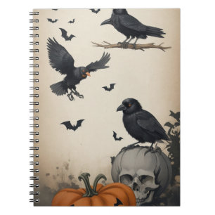 Discover the Dark Beauty of Halloween with our  Notebook